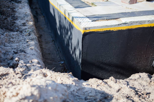 Residential Wet Basement Repair installation at a Stamping Ground, KY home by SJ Waterproofing Pros