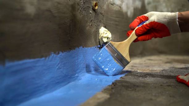 SJ Waterproofing Pros commercial waterproofing team near Stamping Ground, KY